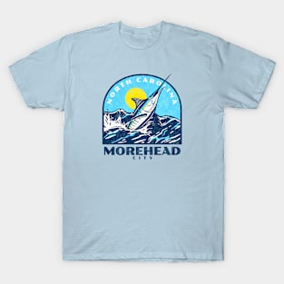 Morehead City, NC Marlin Fishing T-Shirt